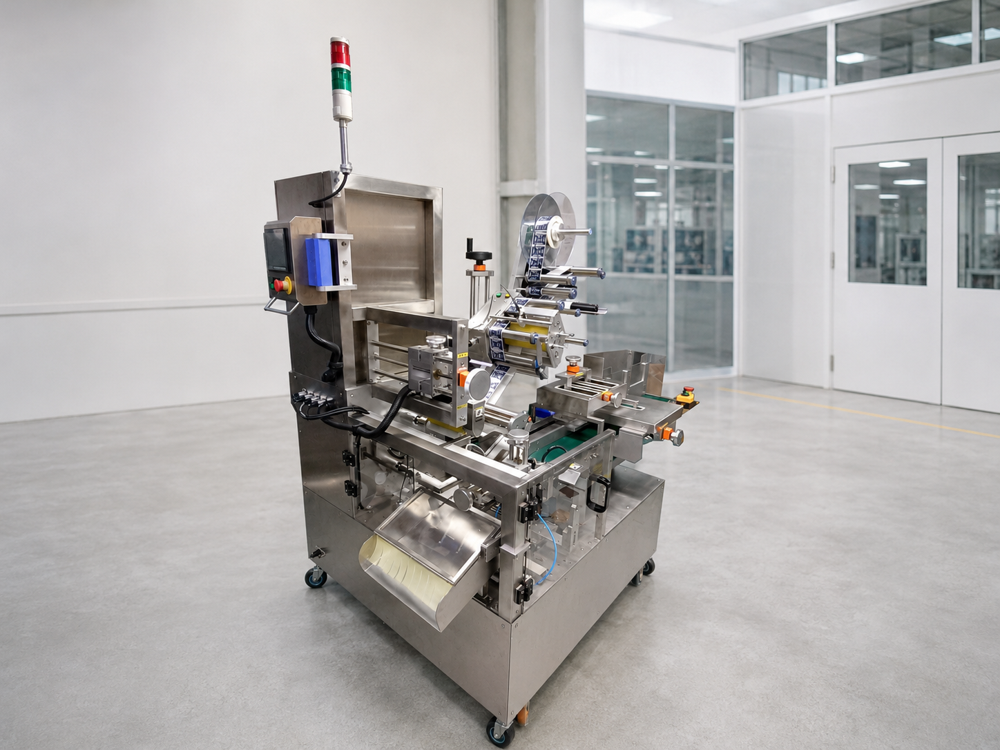 Soft tube labeling 3 mandrail